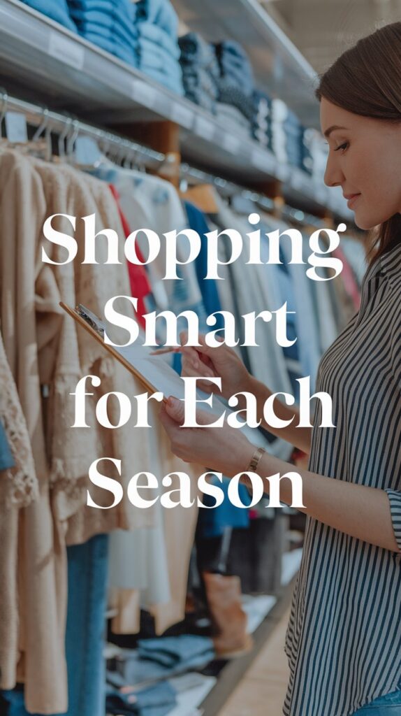 Shopping Smart for Each Season